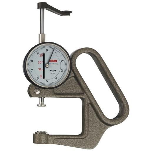 Dickenmessgerät K 50/3 D 0-30mm Abl. 0,1mm halbrd. 10=dmm Käfer