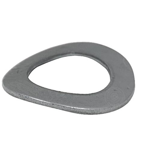 Federscheiben, gewellt DIN 137 | Stahl mechanisch verzinkt | B 4 mm | 1000 Stück