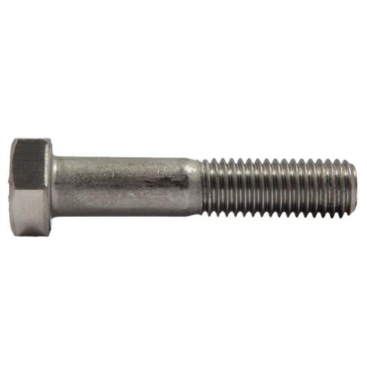 DIN 931, Sechskantschrauben mit Schaft M 8 x 60, Edelstahl A 4 | 70 | 100 Stück