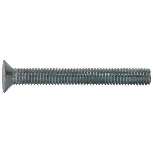 Senkschrauben DIN 965 (ISO 7046) | Stahl 4.8 galvanisch verzinkt | M 2 x 10 mm | H | 2000 Stück