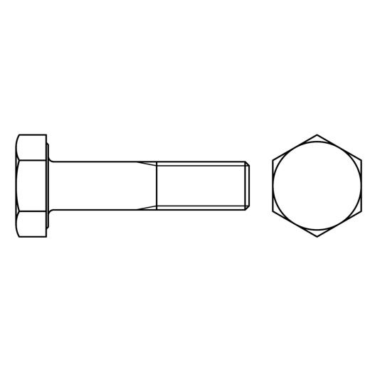 EN 14399-4 | P | Sechskantschrauben mit großer SW | M 20 x 55 | 1 Stück