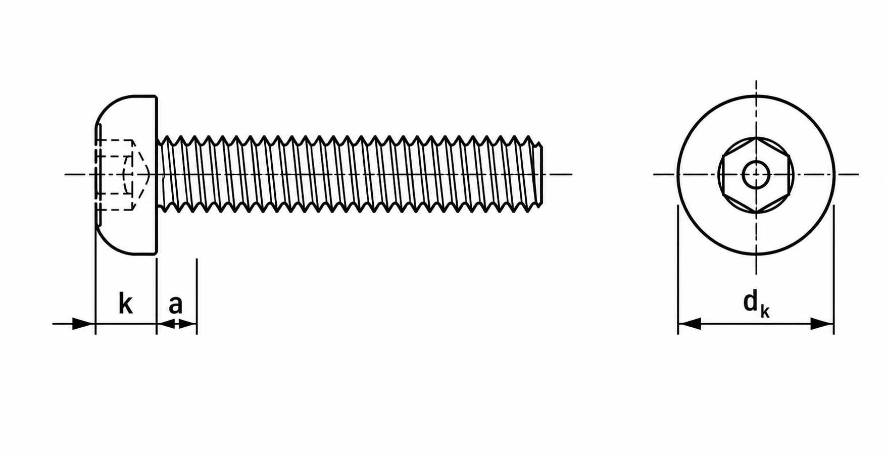 Artikel 88113 | A2 | M 5 x 20 mm | 100 Stück