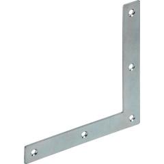 Eckwinkel L.100x100mm B.15mm S.1,5mm STA roh blau verz.VORMANN | 20 Stück