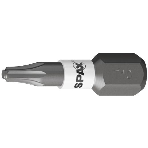 SPAX-Torx Bit mit Zapfen T10, Länge: 25 mm | Großpack 10 x 5 Stück
