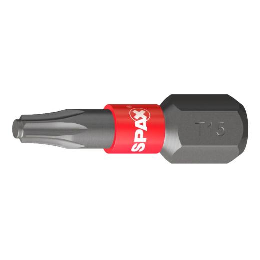 SPAX-Torx Bit mit Zapfen T15, Länge: 25 mm | 5 Stück