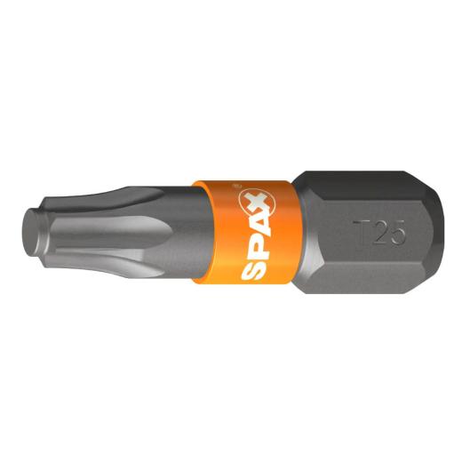 SPAX-Torx Bit mit Zapfen T25, Länge: 25 mm | 5 Stück