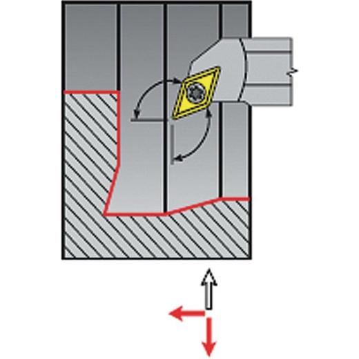 Bohrstange A12K-SDQCL 07 li.vern.m.IK TECWERK