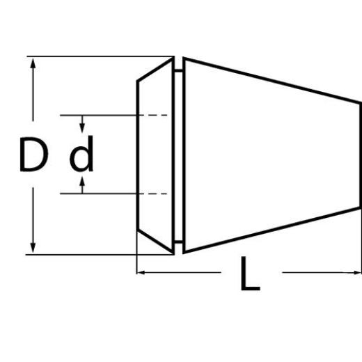 Spannzange Typ ER 32/470 E Spann-D.20mm PROMAT