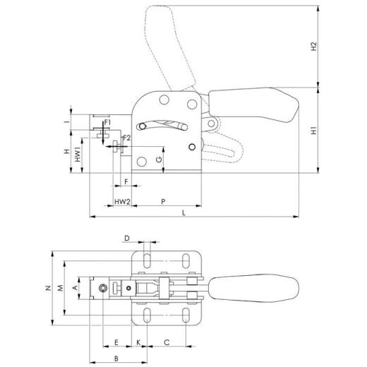 Kombispanner Nr.6860 Gr.2 AMF