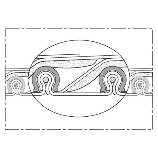 Absaug- u.Gebläseschlauch CP HiTex 486 ID 100-102mm AD 118,00mm Rl. | 6 Stück