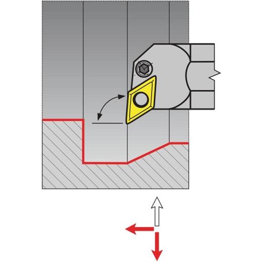 Bohrstange A20Q-PDUNR 11 re.vern.m.IK TECWERK