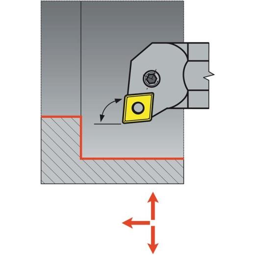 Bohrstange A40T-PCLNR 12 re.vern.m.IK TECWERK