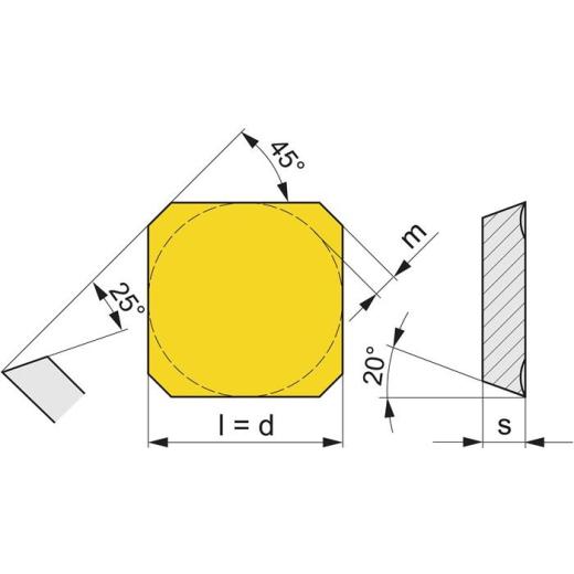 Wendeschneidplatte SEER1204AFSN-R PMK30 Bearb.mittel TECWERK | 10 Stück