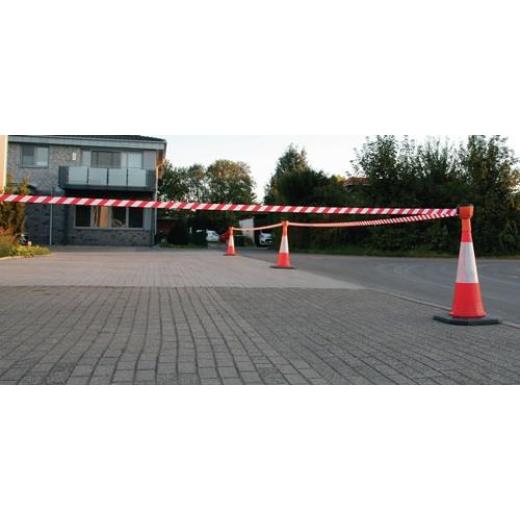 Leitkegelaufsatz ALCT Gurtband 9m orange ALLROUNDLINE