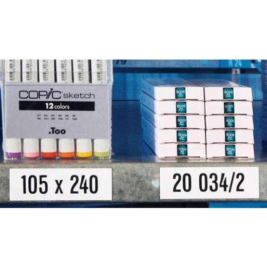 Magnetband Band-B.30mm Band-L.100mm weiß magn.100St./Btl.MAGNETOPLAN