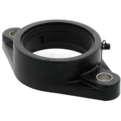 Flanschlagergehäuse TFL204 -BLACK 47 mm oval ZEN