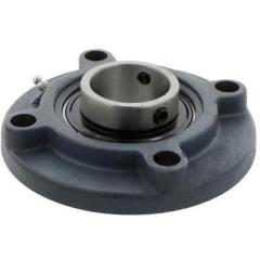 Flanschlager-Gehäuseeinheit FYC55 TF 55 mm AD 185 mm Breite 58,4 mm rund SKF