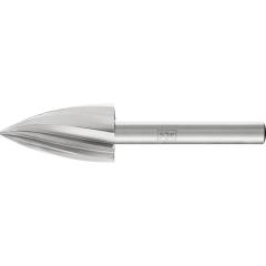 Frässtift K1630 Ø 16 mm Kopf-L.30 mm Schaft-Ø 6 mm HSS Verz.ALU PFERD