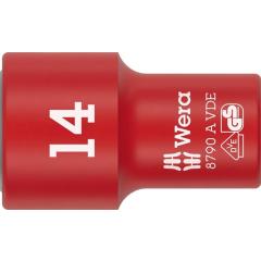 Steckschlüsseleinsatz 8790 A VDE 1/4 Zoll SW 14mm L.41mm WERA
