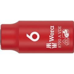Steckschlüsseleinsatz 8790 A VDE 1/4 Zoll SW 6mm L.41mm WERA