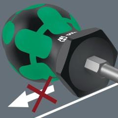 Schraubendrehersatz Stubby TX 1 5-tlg.Kraftform,mehrkomponentig WERA