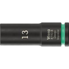 Steckschlüsseleinsatz 8790 B Impaktor Deep 3/8 Zoll 13mm L.63mm WERA