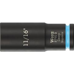 Steckschlüsseleinsatz 8790 B Impaktor Deep 3/8 Zoll 11/16 Zoll L.63mm WERA