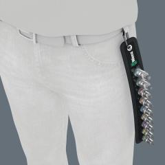 Schraubendrehereinsatzset Belt B 3 Torx 9-tlg.Antr.10mm (3/8) Zoll WERA