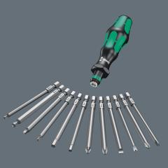 Bitsatz Kraftform Kompakt 41 11teilig Handhalter/10Bits L.89mm Wera