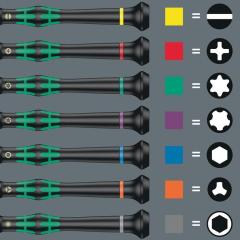 Elektronikerschraubendreher 2067 TORX HF TX 8 Klingen-L.60mm HF CV-Molybdän