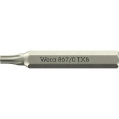 Bit 867/0 Micro TX 8 | Länge 30 mm | WERA | 10 Stück