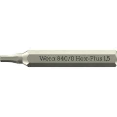 Bit 840/0 Micro 1,5 mm | Länge 30 mm | WERA | 10 Stück