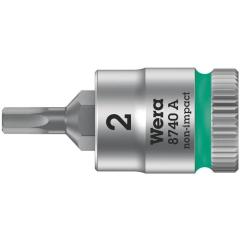 Schraubendrehereinsatz 8740 A 1/4 Zoll i6-KT.SW 2,0mm L.28mm WERA