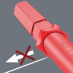 Wechselkl.KK VDE 62 iS PH/S TiE Kreuzschlitz PH/S 1 VDE isol.WERA