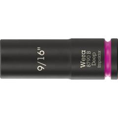 Steckschlüsseleinsatz 8790 B Impaktor Deep 3/8 Zoll 9/16 Zoll L.63mm WERA