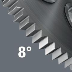 Ratschenbithandhalter 816 RA 1/4 Zoll a6-KT.,magn.Kraftform WERA