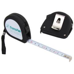 Maßband m.Feststeller Länge 200cm Kunststoffgehäuse TRANSPAK | 2 Stück