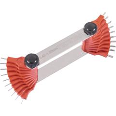 Düsenlehre 1,5-3,0mm Stiftanzahl 16 St.TECWERK