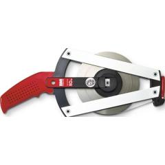 Rahmenbandmaß ERGOLINE L.50m Band-B.13mm Bcm EG II Alu.gelb Glasfaser BMI