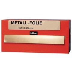 Metallfolie D.0,150mm MS MS63 L.2500mm B.150mm RECORD