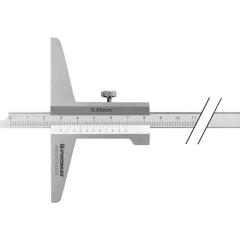 Tiefenmessschieber DIN 862 300mm ger.Schiene 10x4,5mm TECWERK
