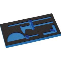 Werkzeugmodul Leereinlage 1/3-Modul 4000 871 253,4-tlg.TECWERK