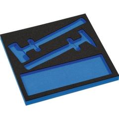 Werkzeugmodul Leereinlage 2/3-Modul 4000 871 244,2-tlg.TECWERK