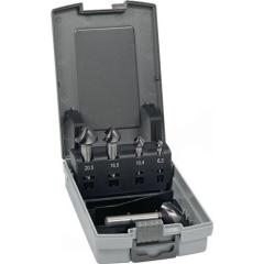 Kegelsenkersatz DIN 335C 90Grad 6,3-25mm HSS-Co TiAlN 5-tlg.Ku.-Kass.PROMAT