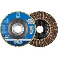 Fächerscheibe POLIVLIES Ø115xHmm K.grob PFERD | 5 Stück