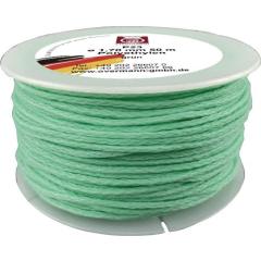 Maurerschnur L.50m D.1,7mm 30kg PE grün | 12 Stück