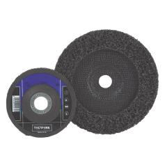 Fächerschleifer Ø50xH30mm K.60 Vlies Schaft-D.6mm TECWERK