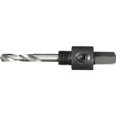 Aufnahmeschaft 6-KT 9,5mm m.Zentrierbohrer Lochsägen 14-30mm TECWERK