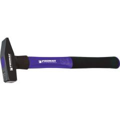 Schlosserhammer 300g Stiel-L.300mm 3K-Stiel m.Stahlschutzhülse TECWERK
