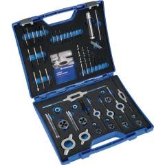 Gewindeschneidzeugsatz M3-M12 52-tlg.HSS Ku.-Koffer TECWERK